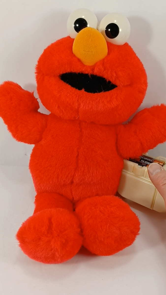 VINTAGE 1995 TYCO SESAME STREET TICKLE ME ELMO ORIGINAL PLUSH