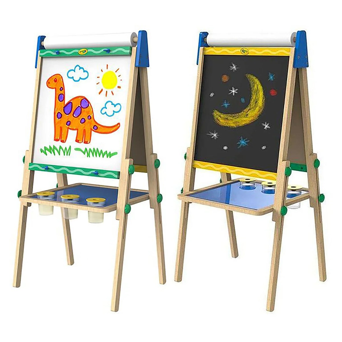 Dry Erase Crayola Wooden Art Easel Crayola Kids Dual Sided Art
