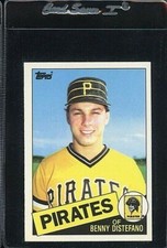 1985 TOPPS TIFFANY #162 BENNY DISTEFANO ROOKIE RC PITTSBURGH PIRATES 