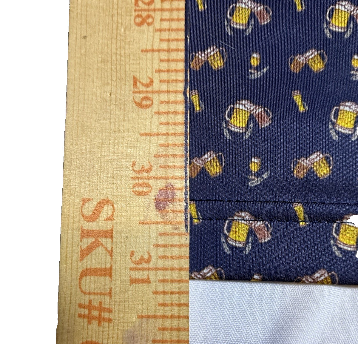 Straight Down Men's Performance Size Large, Beer … - image 6