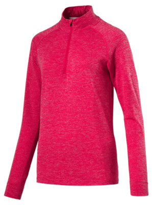 Puma Women's evoKNIT seamless 1/4-Zip Golf Pullover ~ XS