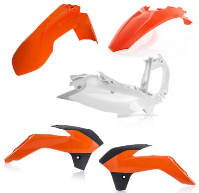 ACERBIS 2014-2016 350 XCF-W KTM PLASTIC KIT ORIGINAL 2374135226