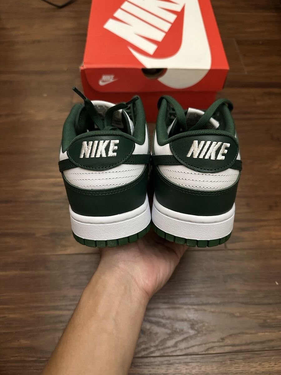 Nike Dunk Low Michigan State Varsity Green DD1391-101 Mens Nike Dunk Low Michigan State Varsity Green DD1391-101 Mens