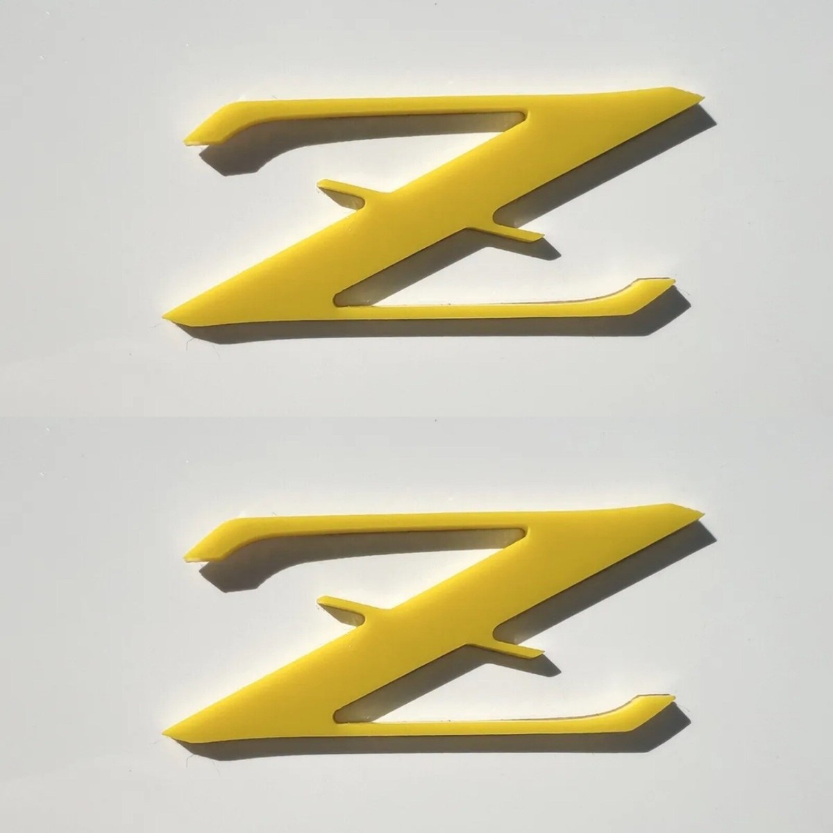 2023 2024 Nissan Z Yellow Left & Right Side Emblem INSERTS