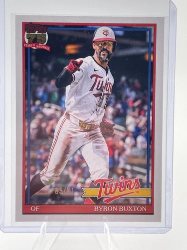 2026 Topps Series 1 Byron Buxton The Real One (RAW)