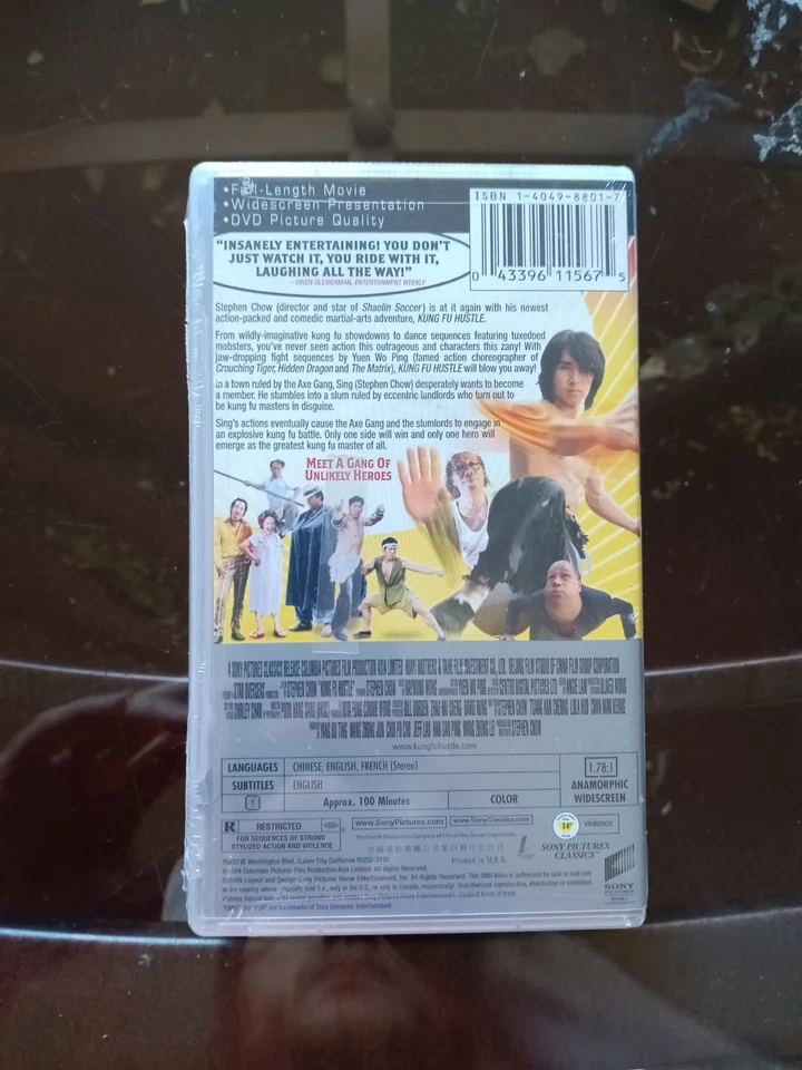 Kung Fu Hustle (PSP UMD, 2005) Brand NEW - Stephen Chow - Sony Pictures Classics - Image 2 of 4