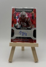 2023 Chronicles Draft Picks #SS-JOB JoJo Domann Sensational Signature Red Ice