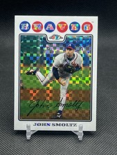 2008 Topps Chrome X-Fractor John Smoltz #142 Atlanta Braves HOF