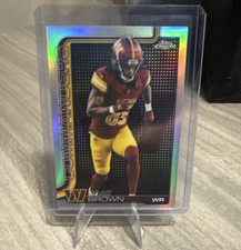 Topps 2025 Chrome Noah Brown Light board SP #293 Washington Commanders 