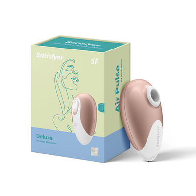 Satisfyer Deluxe | Air-Pulse Clitoris Stimulator | Non-Contact Clitoral Sucking