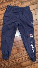 Navy Blue Champion Sweatpants Size 6 Kids