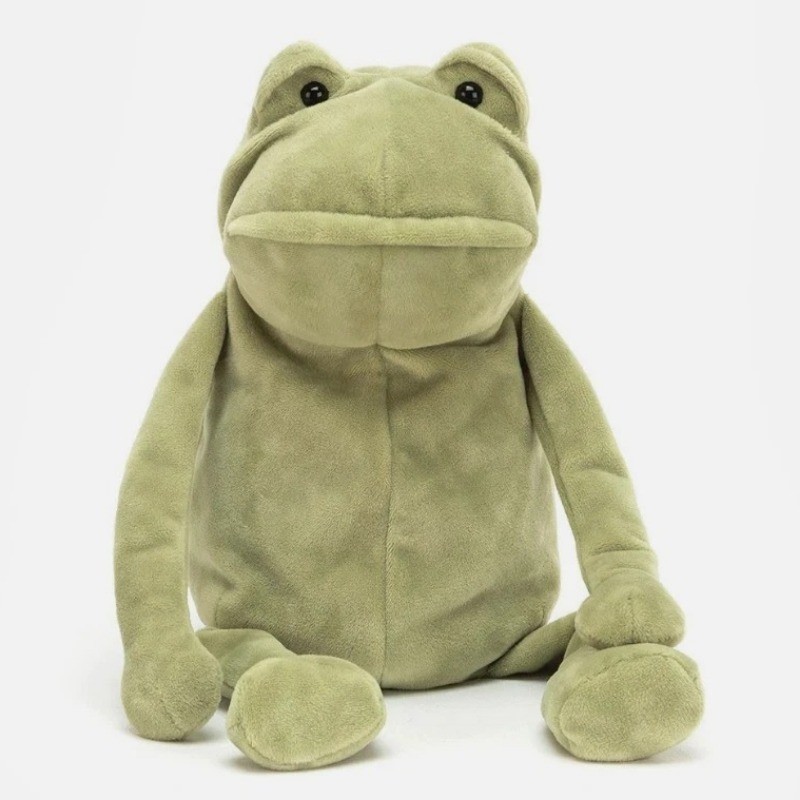 NEW Fergus Frog Cute Soft Plush Toy Stuffed Animal Doll 13