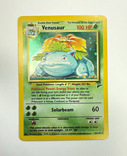 1999 Pokémon TCG Base Set 2 Venusaur Holo Rare #18/130 100 HP English on eBay