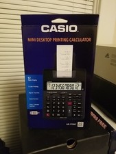 New In Box Casio HR-170RC Printing Calculator - Black