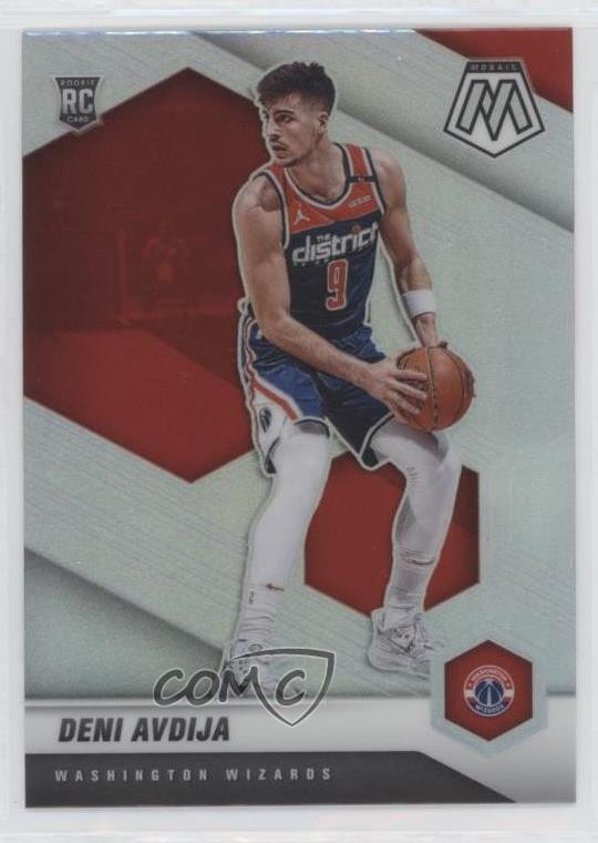 2020-21 Panini Mosaic Rookie Silver Prizm Deni Avdija #217 Rookie RC 03rx