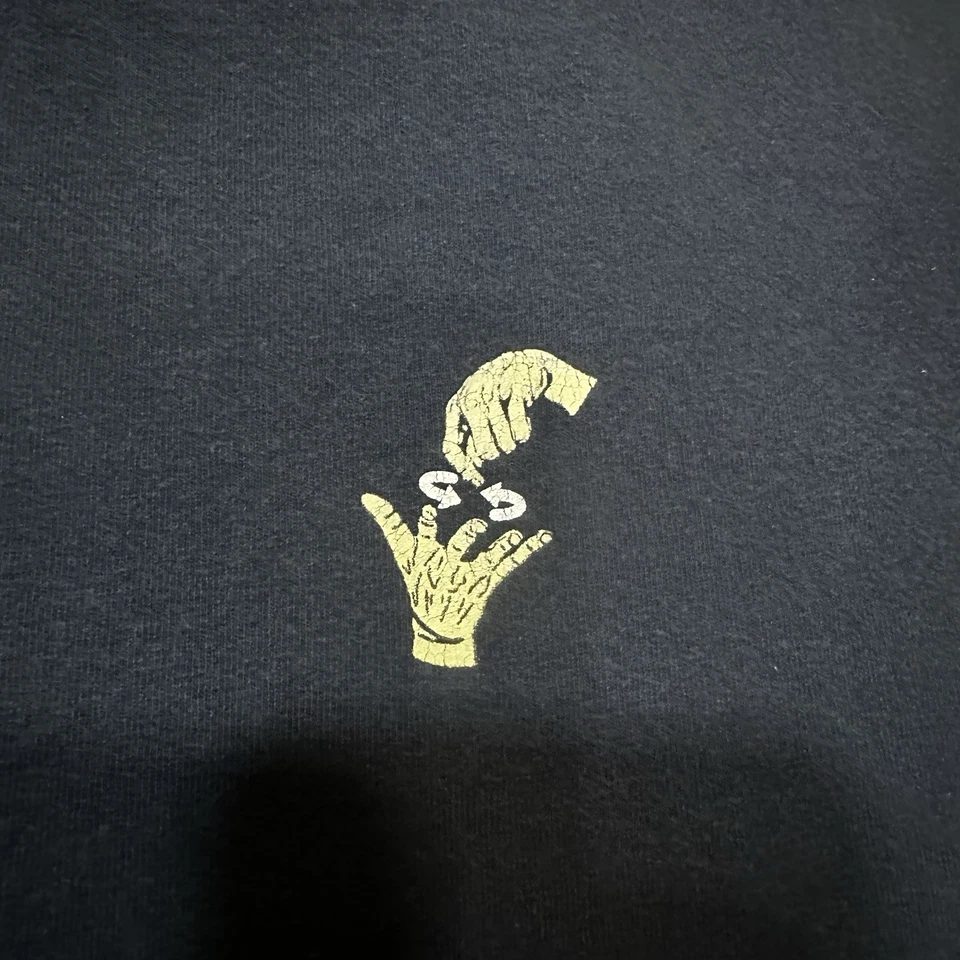 Camiseta De Colección 10 Profundos Para Hombre Mediana Azul Doble Cara Foto 3 de 4