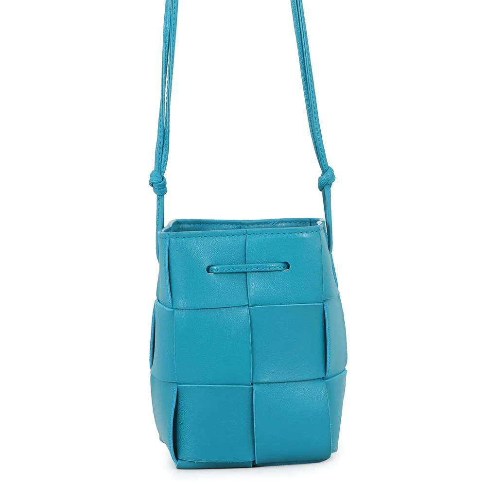 Bottega Veneta — Bottega Veneta Cassette Bucket Shoulder Bag Size Mini Lambskin blueprint 680...