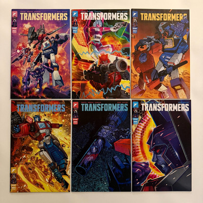 Transformers 1-6 Skybound Energon Universe some variants