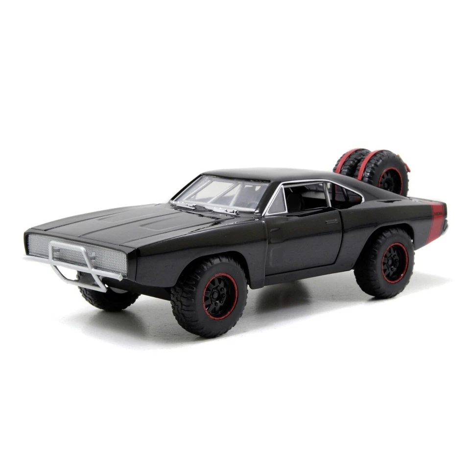“Fast & Furious”, Dodge Charger Offroad 1970 1:24 Metallo - Jada Toys, + 8 Anni - Immagine 2 di 4