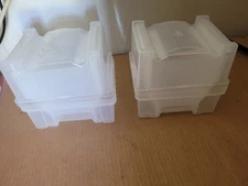 (2x) PH9150 X9150 Entegris 150mm (6") Ultrapak 25 Wafer Shipping Box Container
