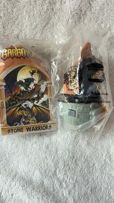 Burger King Kids Meal Toy 1995 Gargoyles Stone Warrior Vintage Two Sealed Toys