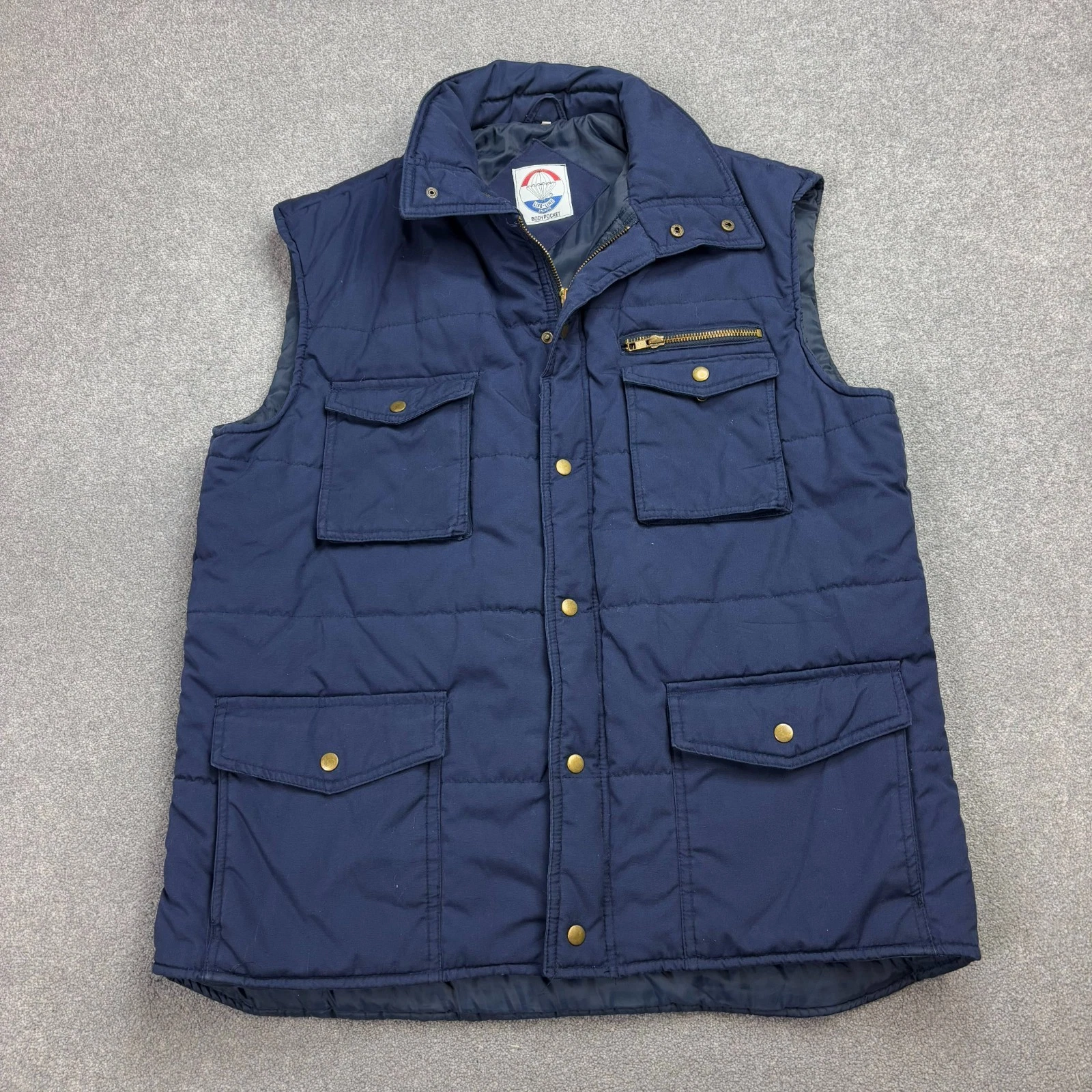 Puffer Jacket Adult Large Blue Vest Gilet Ski Insulated Lightweight Coat Men
Opens in a new window o