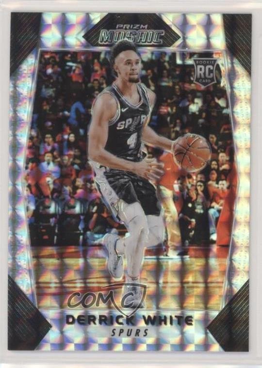 2017-18 Panini Prizm Mosaic Derrick White #55 06v0