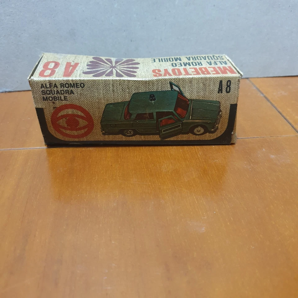 Mebetoys Alfa Romeo Giulia T.I. 1600 "Polizia Squadra Volante" in scala 1/4 - Immagine 2 di 4