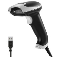 USB Barcode Scanner Handheld Wired Plug Play Bar Code Reader Scanners