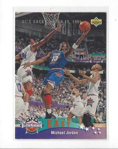 Michael Jordan #425 1994 Upper Deck He's Back card