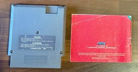 NINTENDO NES GAME - MCDONALDLAND MCDONALD LAND + MANUAL - WORKING