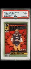 2021 Panini Clearly Donruss Aaron Rodgers Gridiron Marvels SSP Case Hit Packers