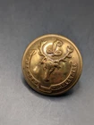 British Army: SEAFORTH HIGHLANDERS BRASS BUTTON 24mm WW1-WW2 Military