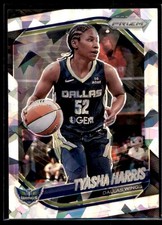 2025 Prizm WNBA Ice Prizm TYASHA HARRIS #130 Dallas Wings