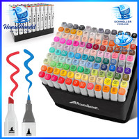 Alkohol Marker Stifte Set 120 Farben Doppelspitze Pinsel FüR Zeichnen 120 StüCk