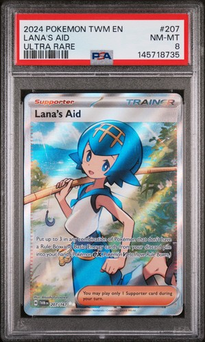 Lana's Aid graded PSA 8 for sale on eBay