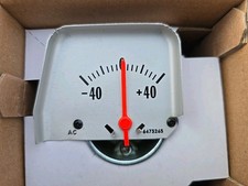 Oer 1968-1969 Camaro Console Voltmeter Amp Gauge Silver Face A912901