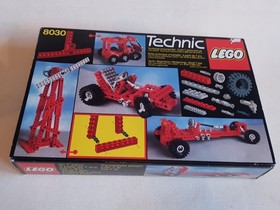 LEGO Technic 8030 Universal Building Set Pneumatic Box Instructions Original Box 1982