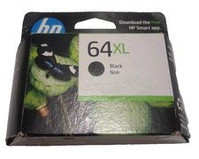 Genuine HP 64XL High Yield Black Ink Cartridge N9J92A Open Box EXP 12/2025