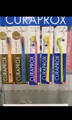 10x Curaprox 3 Pack Toothbrushes Mix-30 5460 Ultrasoft 3960 SuperSoft 1560 Soft