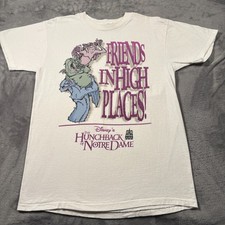 Vintage Disney's Hunchback of Notre Dame Friends in High Places T-Shirt M Mens