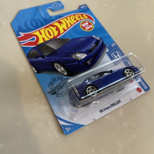 2020 Hot Wheels Honda Blue ‘98 Honda Prelude - Picture 2 of 3