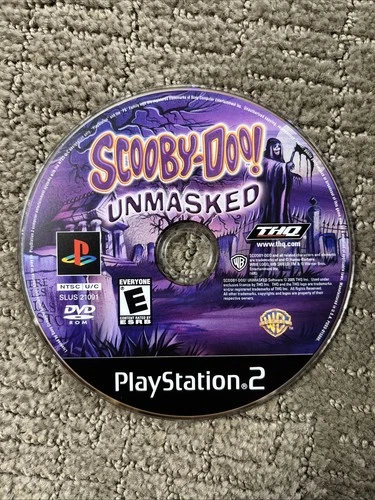 Scooby-Doo! Unmasked (Sony PlayStation 2 PS2) Disc Only Tested☑️ Clean Disc🔥🔥