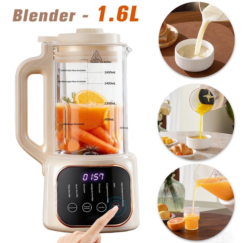 Automatic Nut Milk Maker 50oz Soybean Milk Blender Machine multi-function juicer