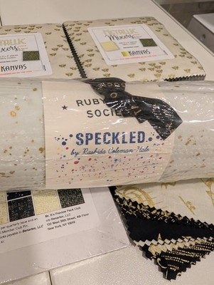 Metallic Mixers by Kanvas Studio & Ruby Star Society Speckled gold 10'' & 5''