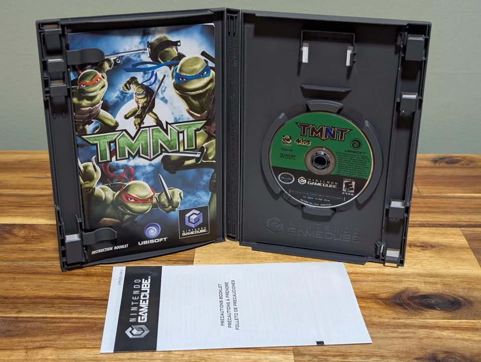 TMNT (Nintendo GameCube, 2007) ➡️CIB Complete  - Tested - Excellent 📀! - Image 3 of 4