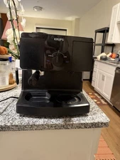 Krups XP1500 Coffee Maker & Espresso Machine Combination Black Complete