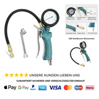 ReifenfüLler Druckluft LuftdruckprüFer 360 Drehbar 16