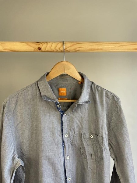 Men Hugo Boss Shirt Blue 42 / XL / 50