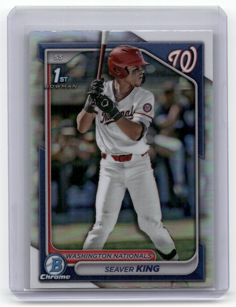 2024 Bowman Draft #BDC-62 Seaver King Chrome Refractor